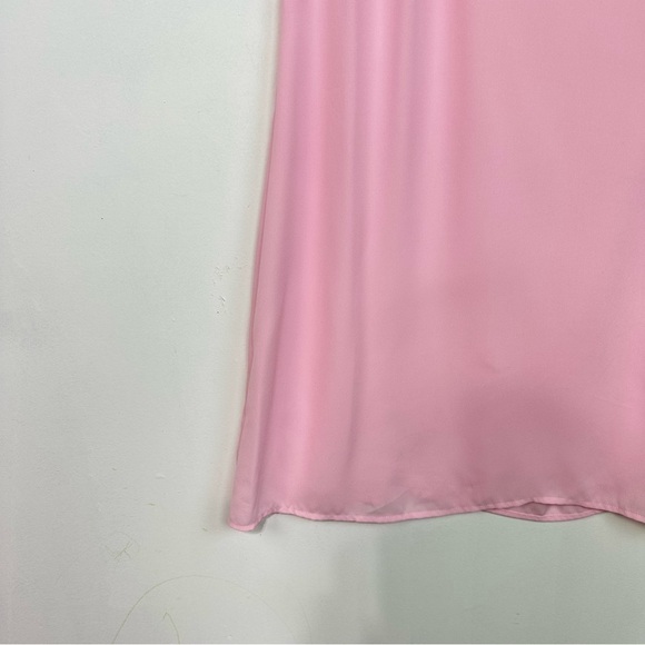 SALONI Women’s Adjustable Spaghetti Strap Slip Inner Dress In Green Size 10 - Picture 6 of 11